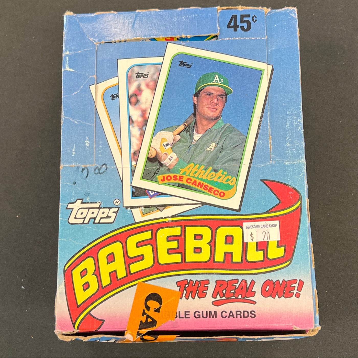 1989 Topps Baseball Wax Box