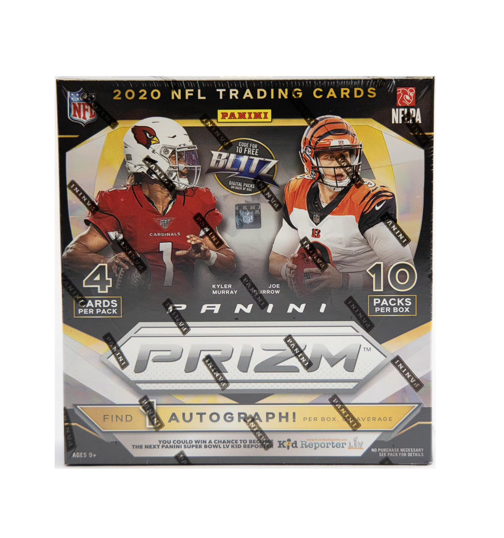 2020 Panini Prizm Football Neon Green Mega Box