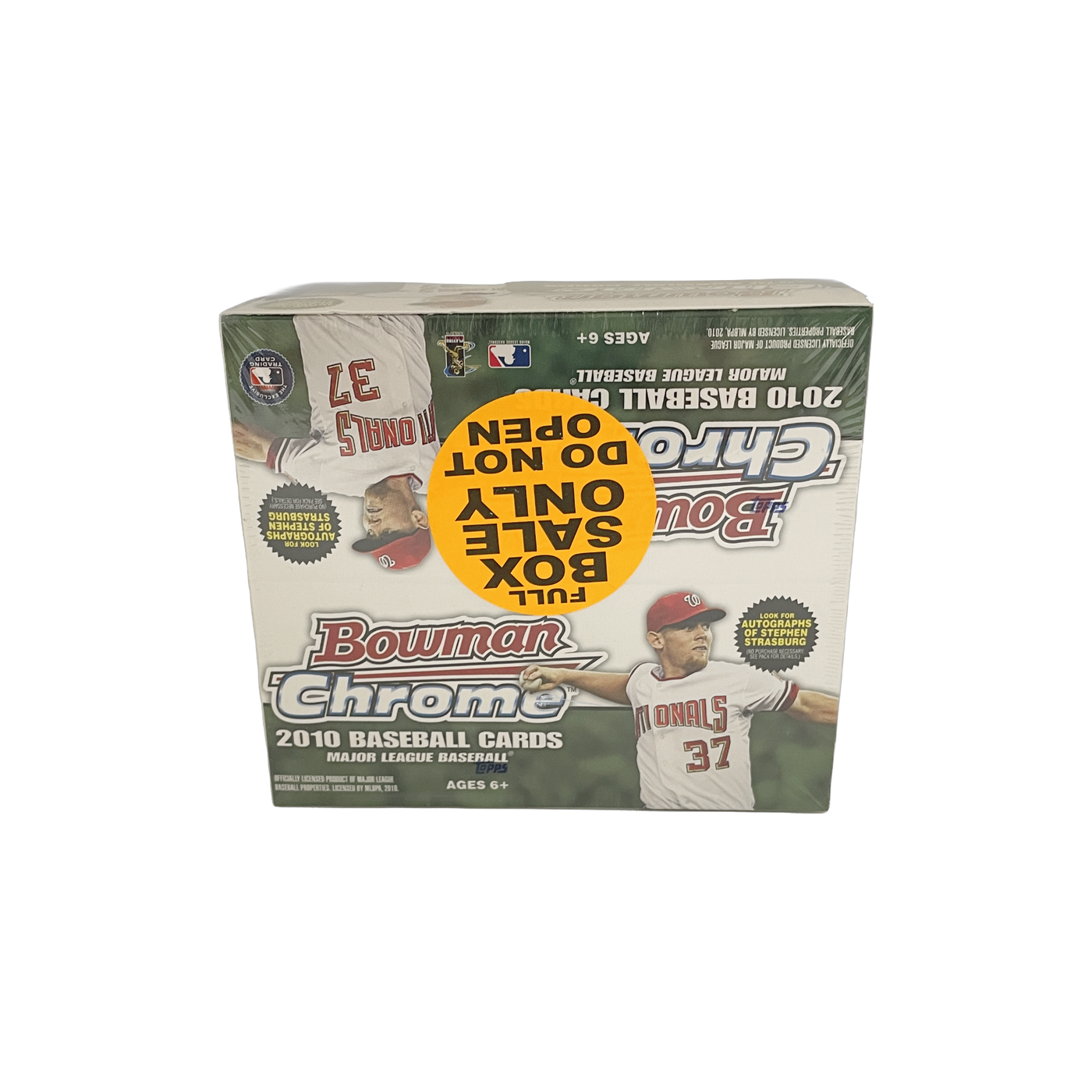 2010 Bowman Chrome Baseball - retail box