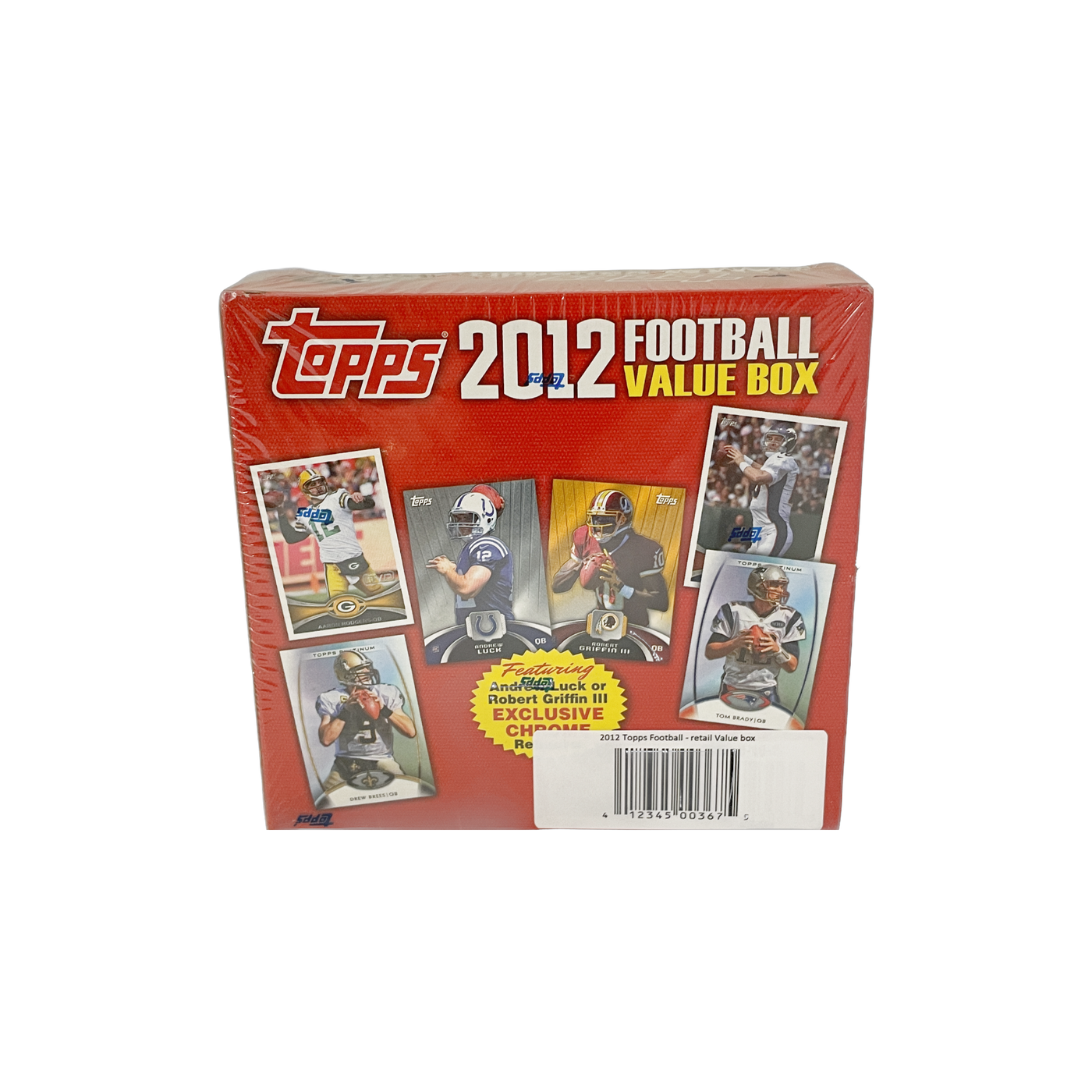 2012 Topps Football - retail Value box