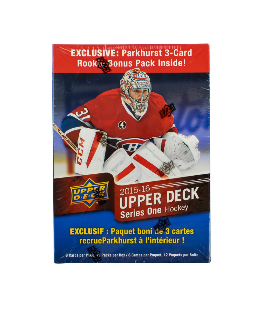 2015/16 Upper Deck Series 1 Hockey Mega Box