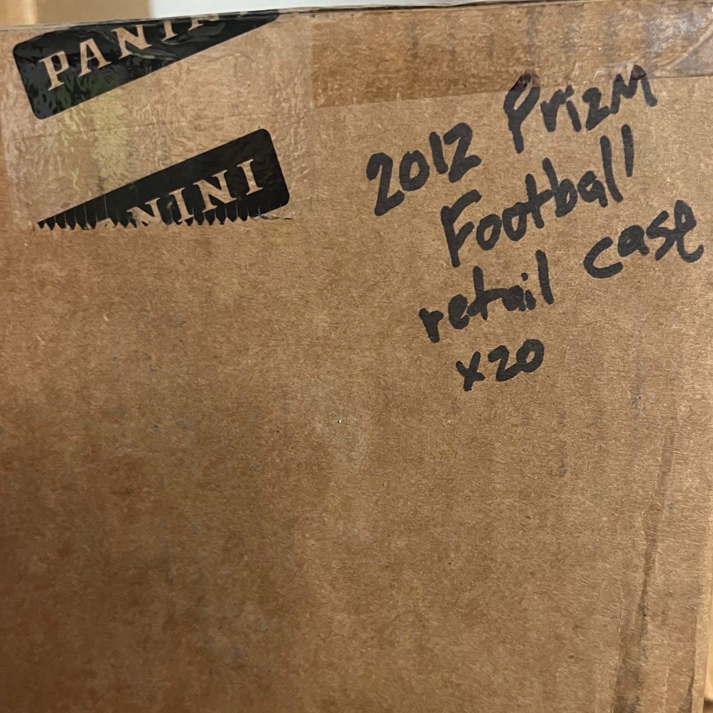 2012 Panini Prizm Football Retail 20 Box Case