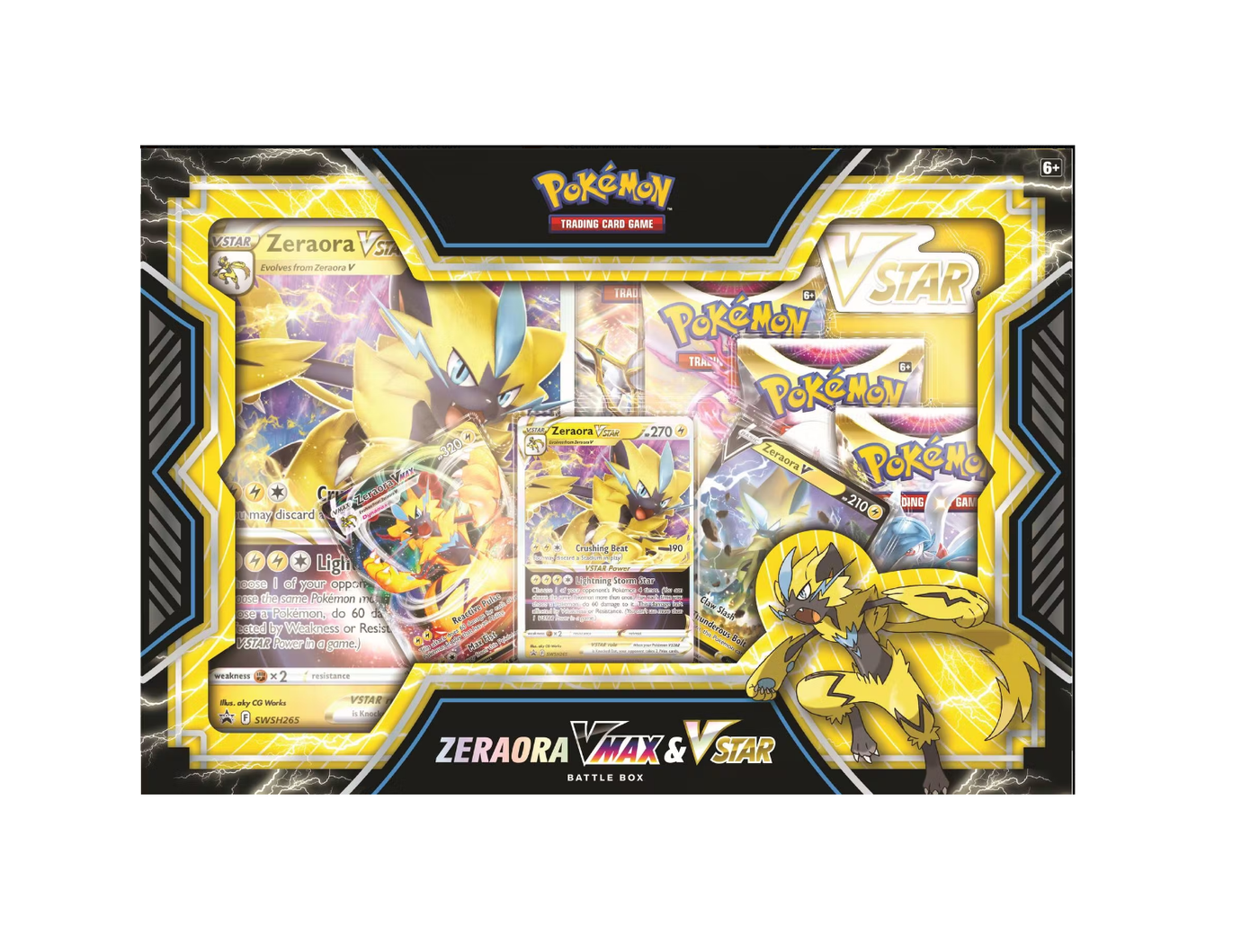 Pokémon Zeraora Or Deoxys VMAX Star Box