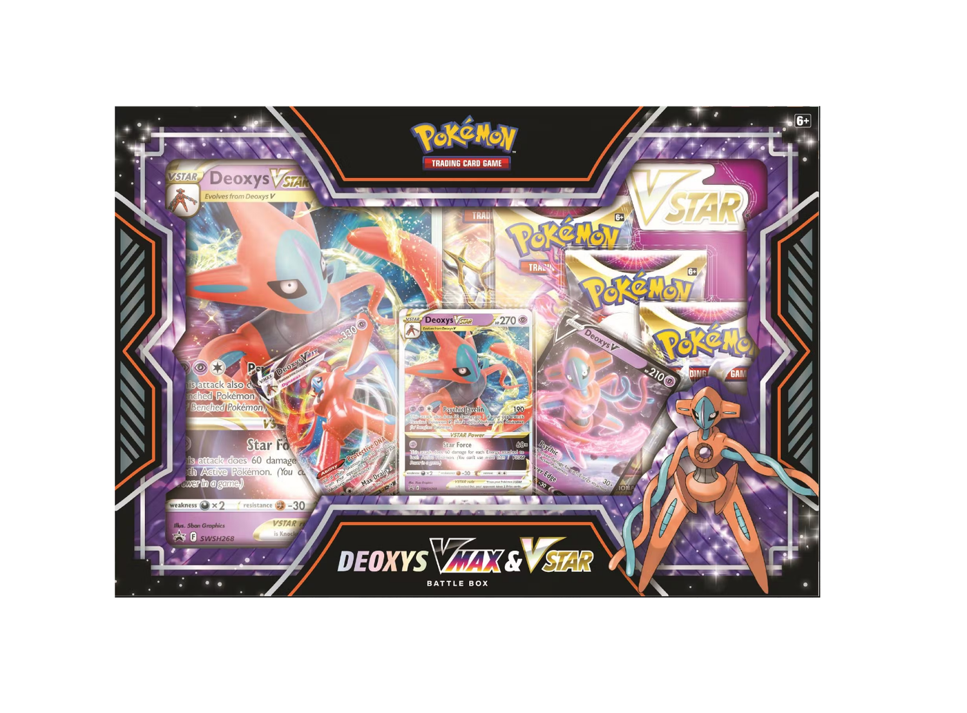 Pokémon Zeraora Or Deoxys VMAX Star Box