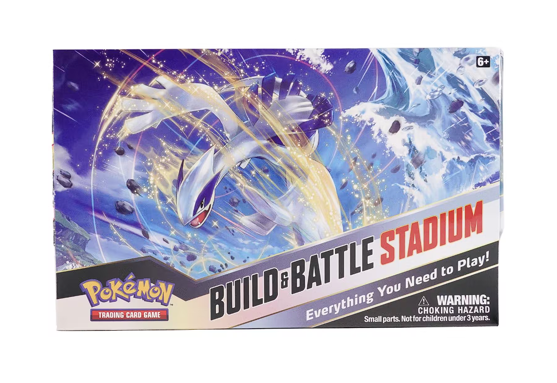 Pokémon Silver Tempest Build & Battle Stadium Box
