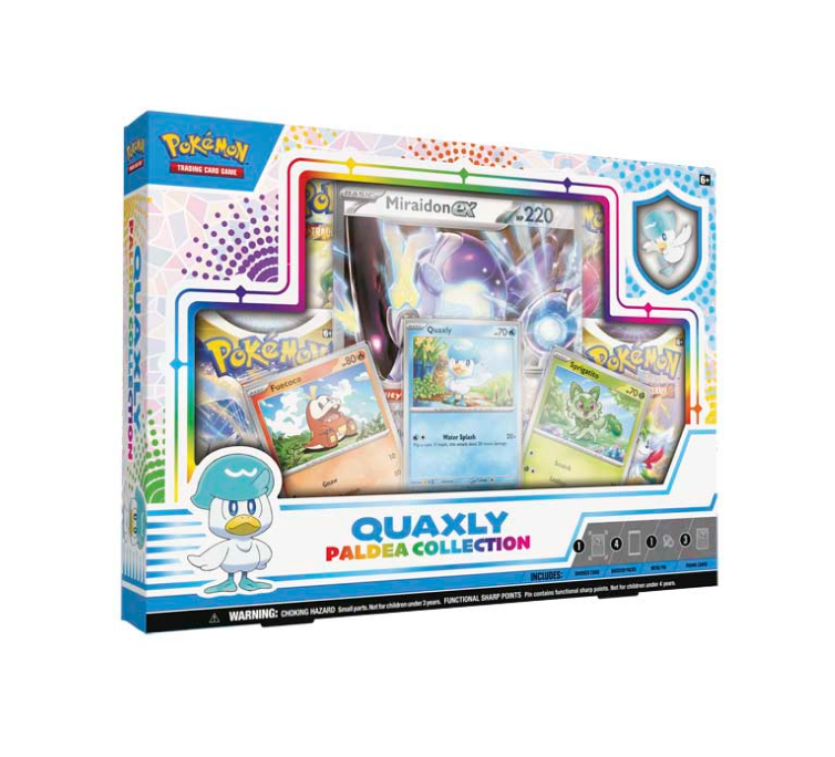 Pokémon Paldea Pin Collection Box