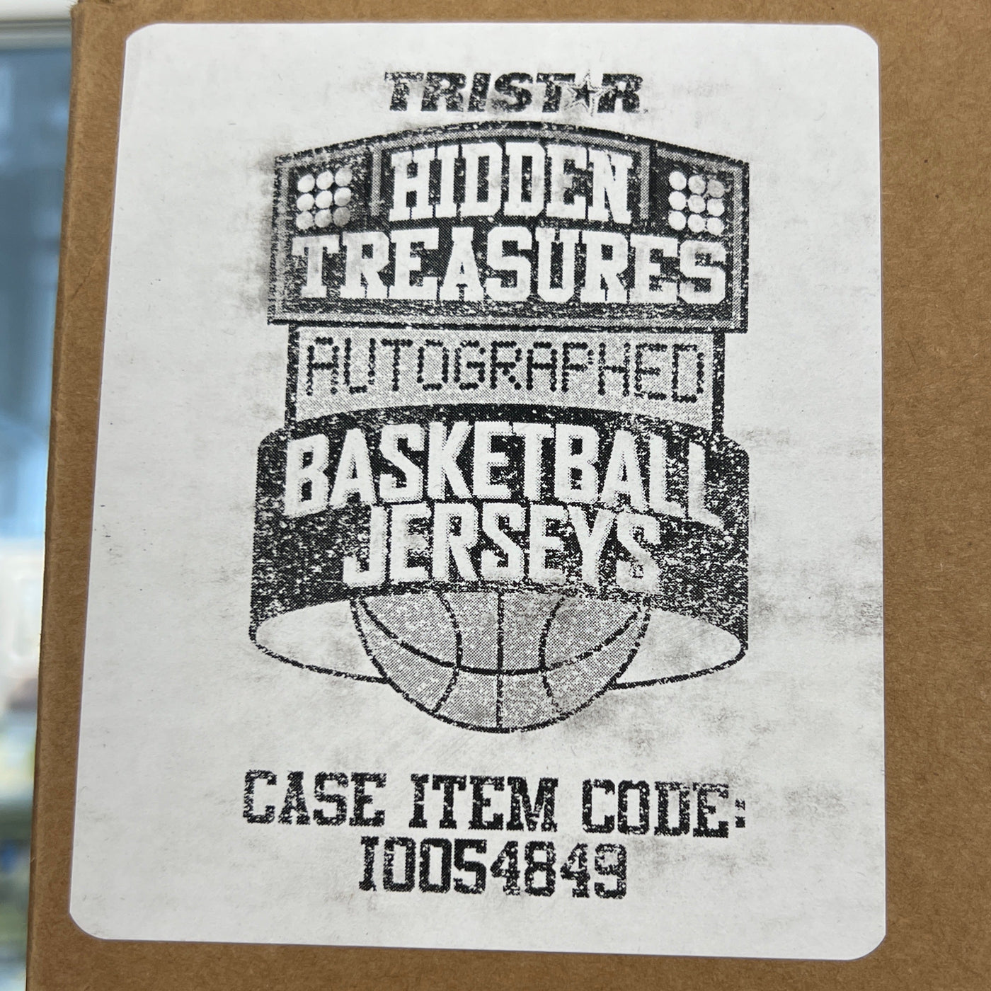 Tristar Hidden Treasures Autographed Basketball Jersey 5 Box Case