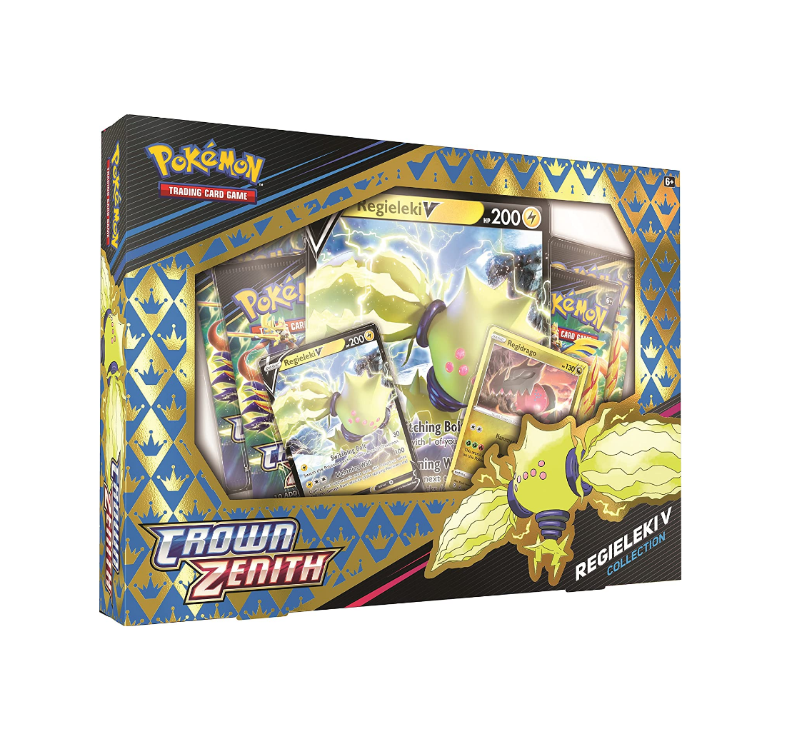 Pokémon Crown Zenith Regidrago/Regieleki V Collection Box