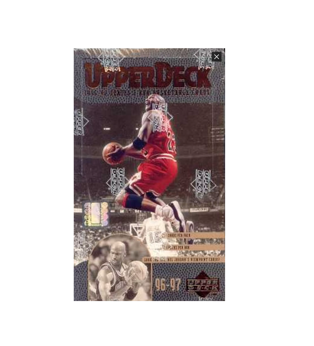 1996-97 Upper Deck Series 2 Basketball Box