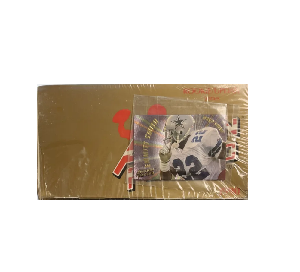 1990 Action Packed Football Wax Box