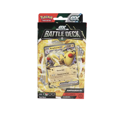 Pokémon Lucario Ampharos ex Battle Deck