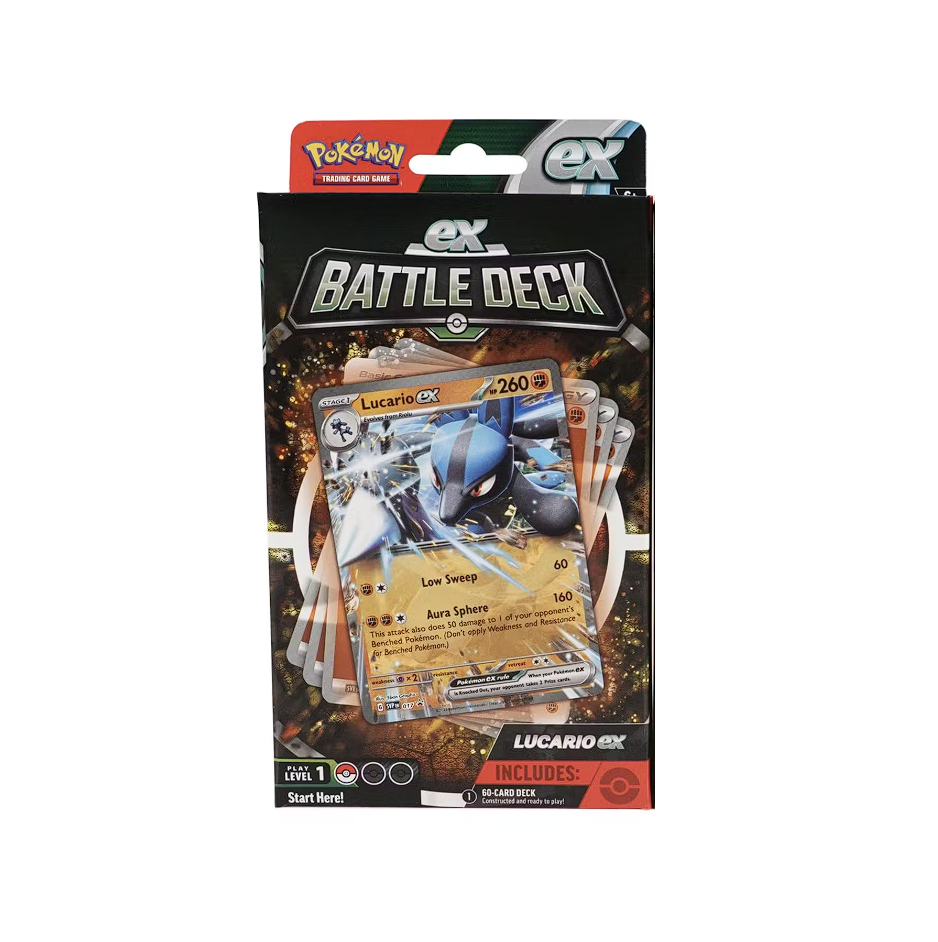 Pokémon Lucario Ampharos ex Battle Deck