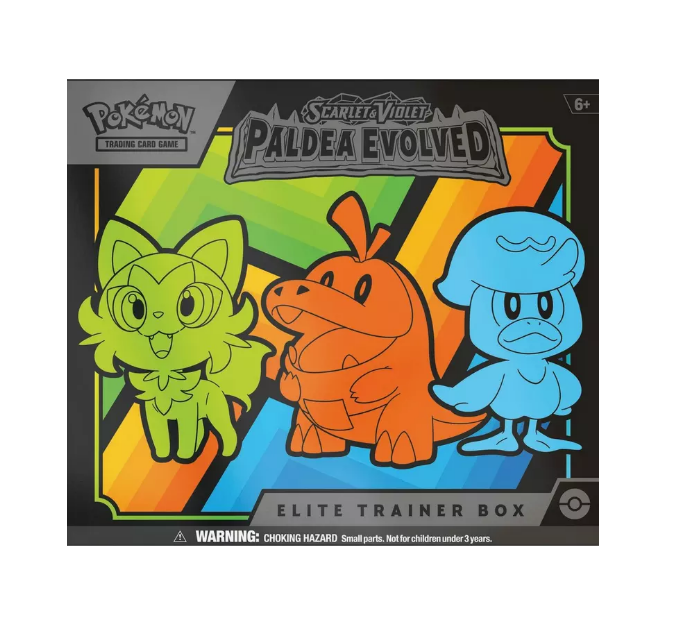Pokemon Scarlet & Violet Paldea Evolved Elite Trainer Box