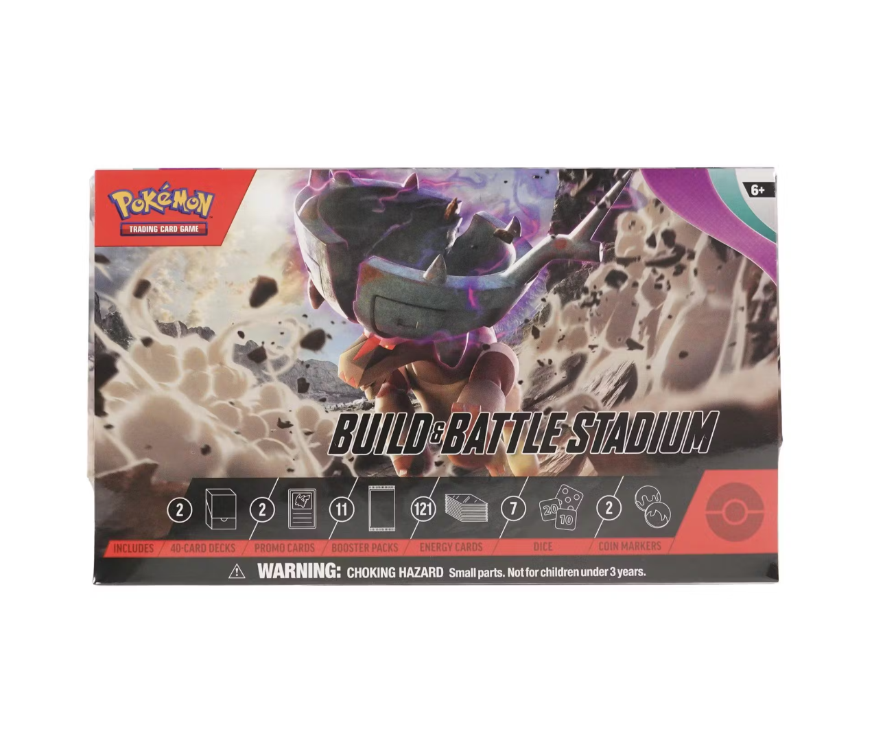 Pokémon Paldea Evolved Build & Battle Stadium Box