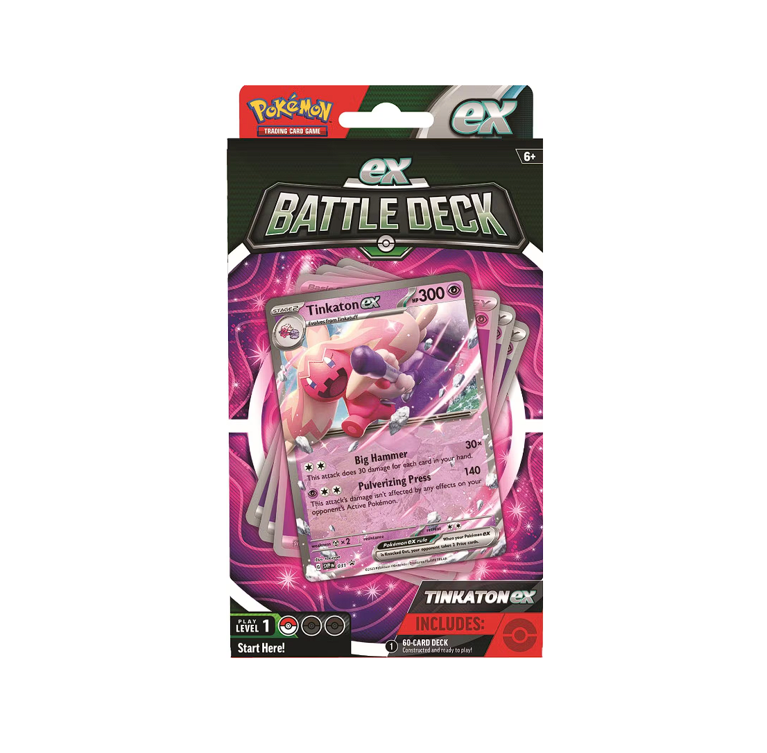 Pokemon Tinkaton Chien-Pao EX Battle Deck