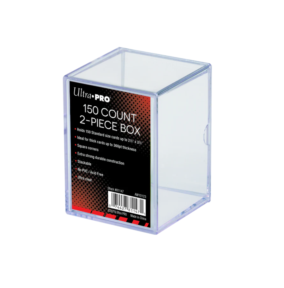 Ultra Pro 150 Count 2 Piece Storage Box
