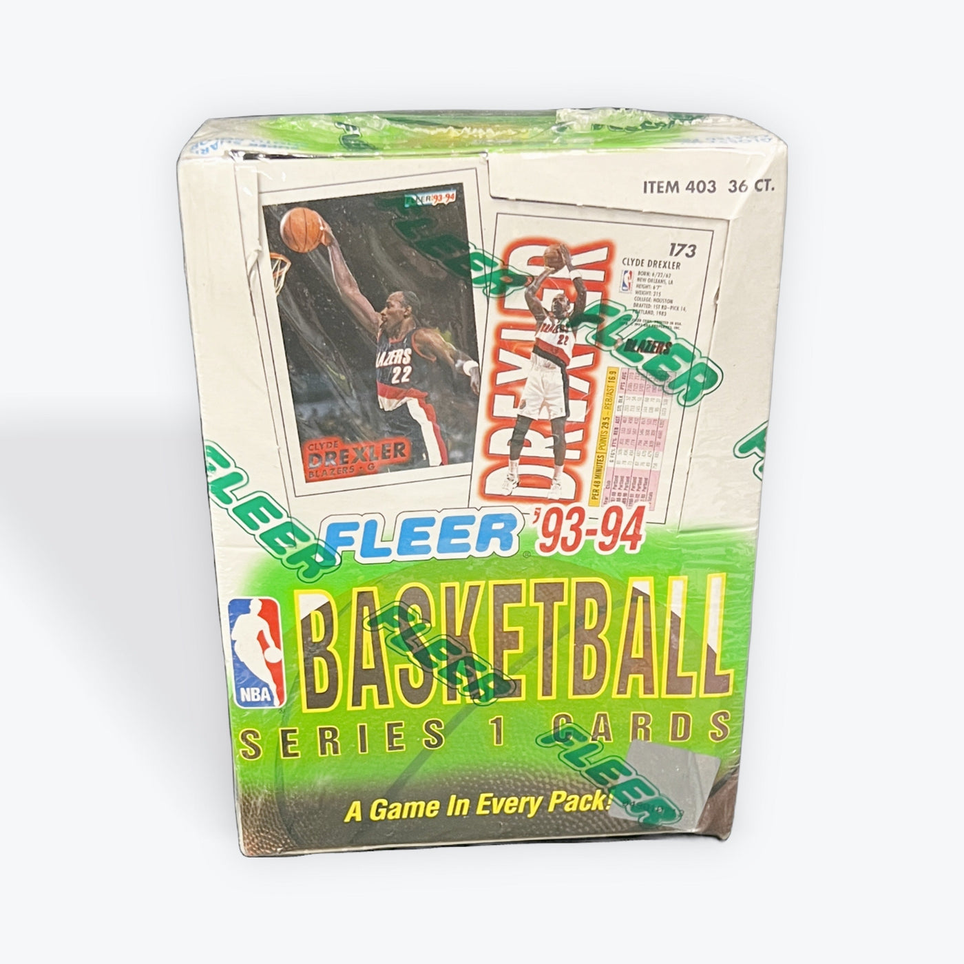 1993-94 Fleer Basketball Series 1 Hobby Box