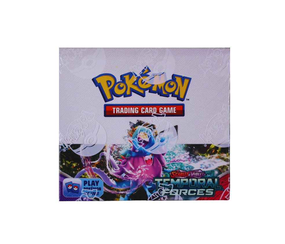 Pokemon Scarlet and Violet Temporal Forces Booster 6-Box Case