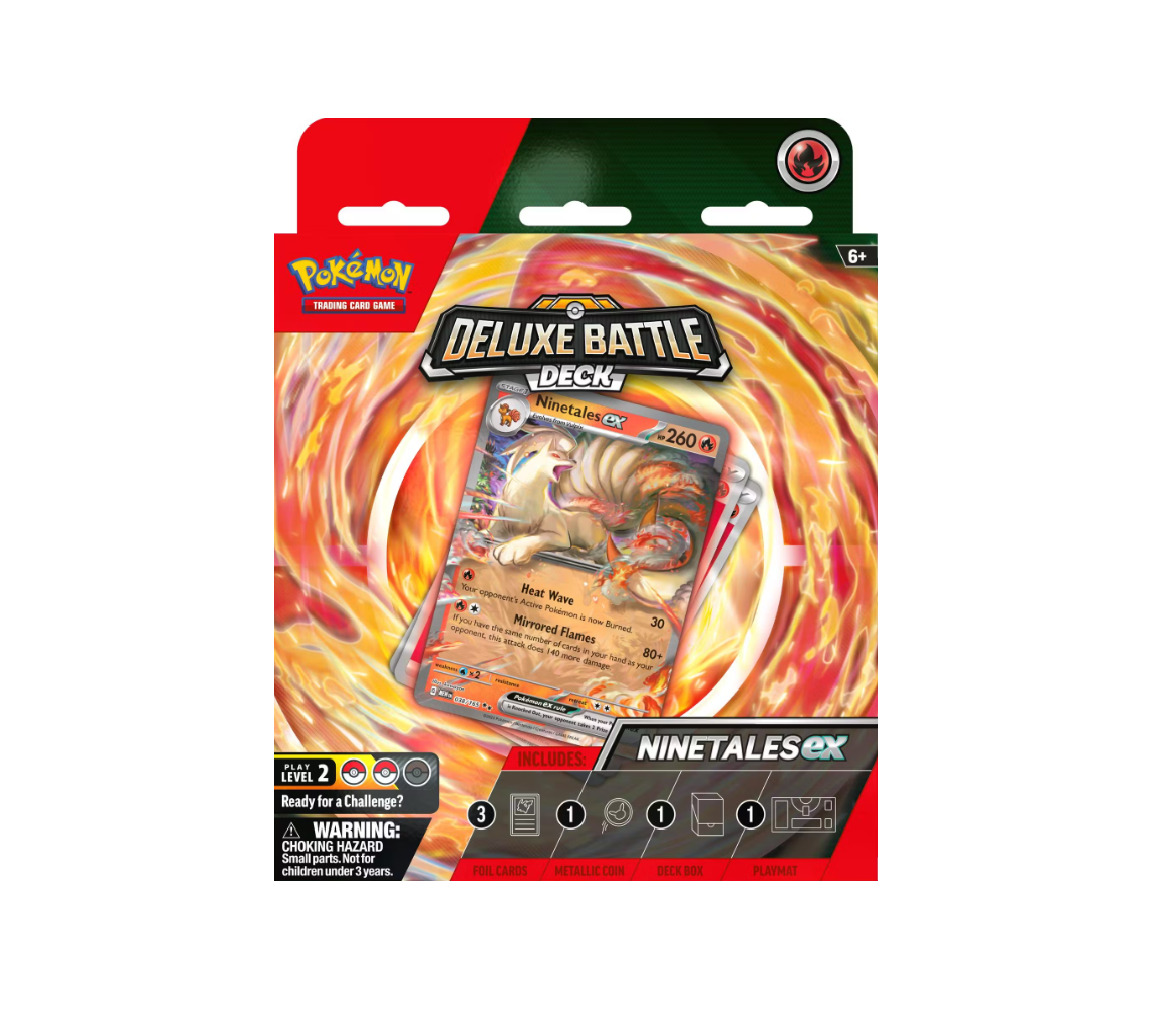 Pokemon EX Deluxe Battle Deck: Ninetales EX & Zapdos EX Deck (Preorder)