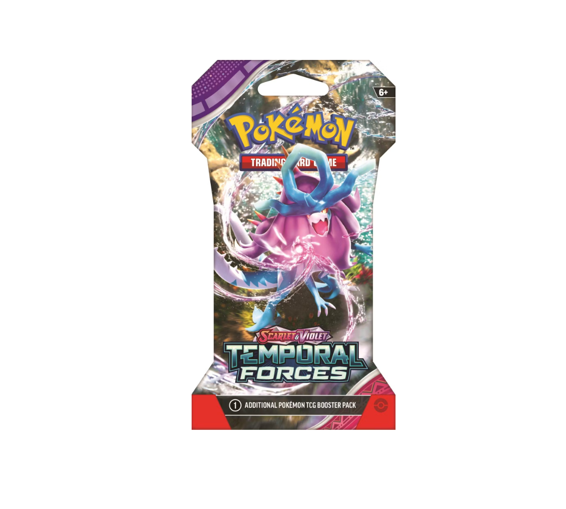 Pokemon Scarlet & Violet Temporal Forces Sleeved Booster Pack
