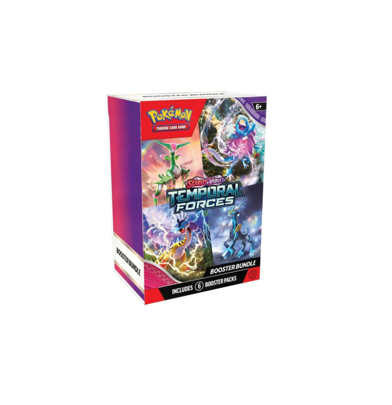 Pokemon Scarlet & Violet Temporal Forces Booster Bundle Box (Preorder)