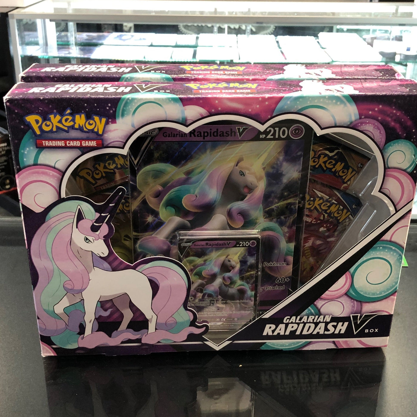 Pokémon Galarian Rapidash V Box