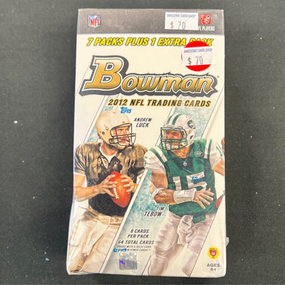 2012 Bowman Football Blaster Box