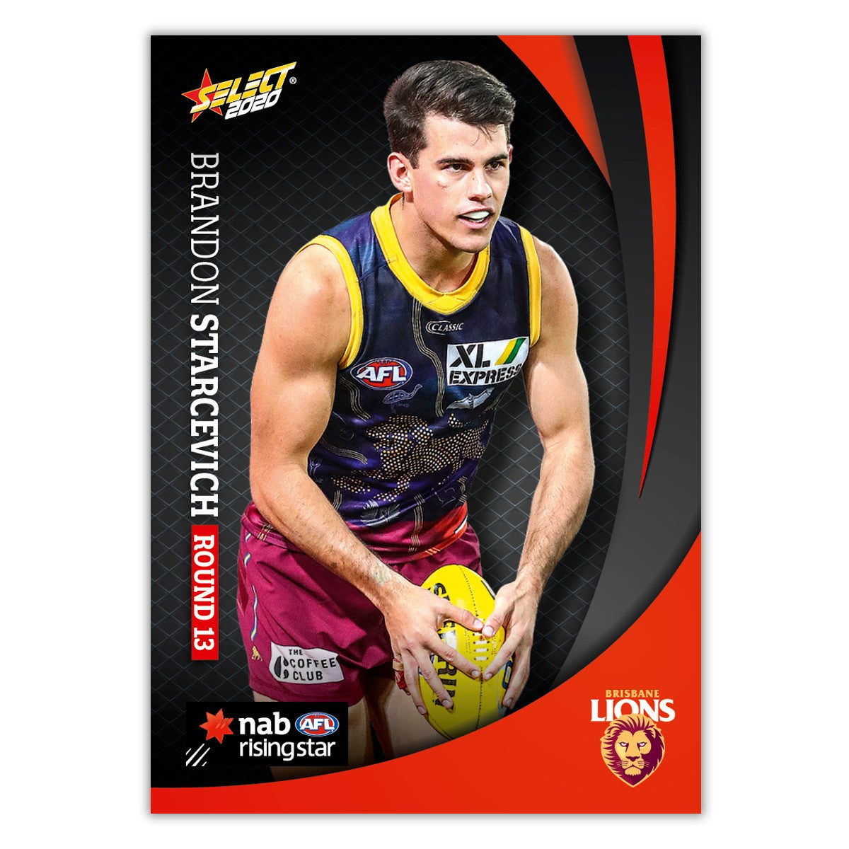 2020 Round 13 Rising Star - Brandon Starcevich - Brisbane