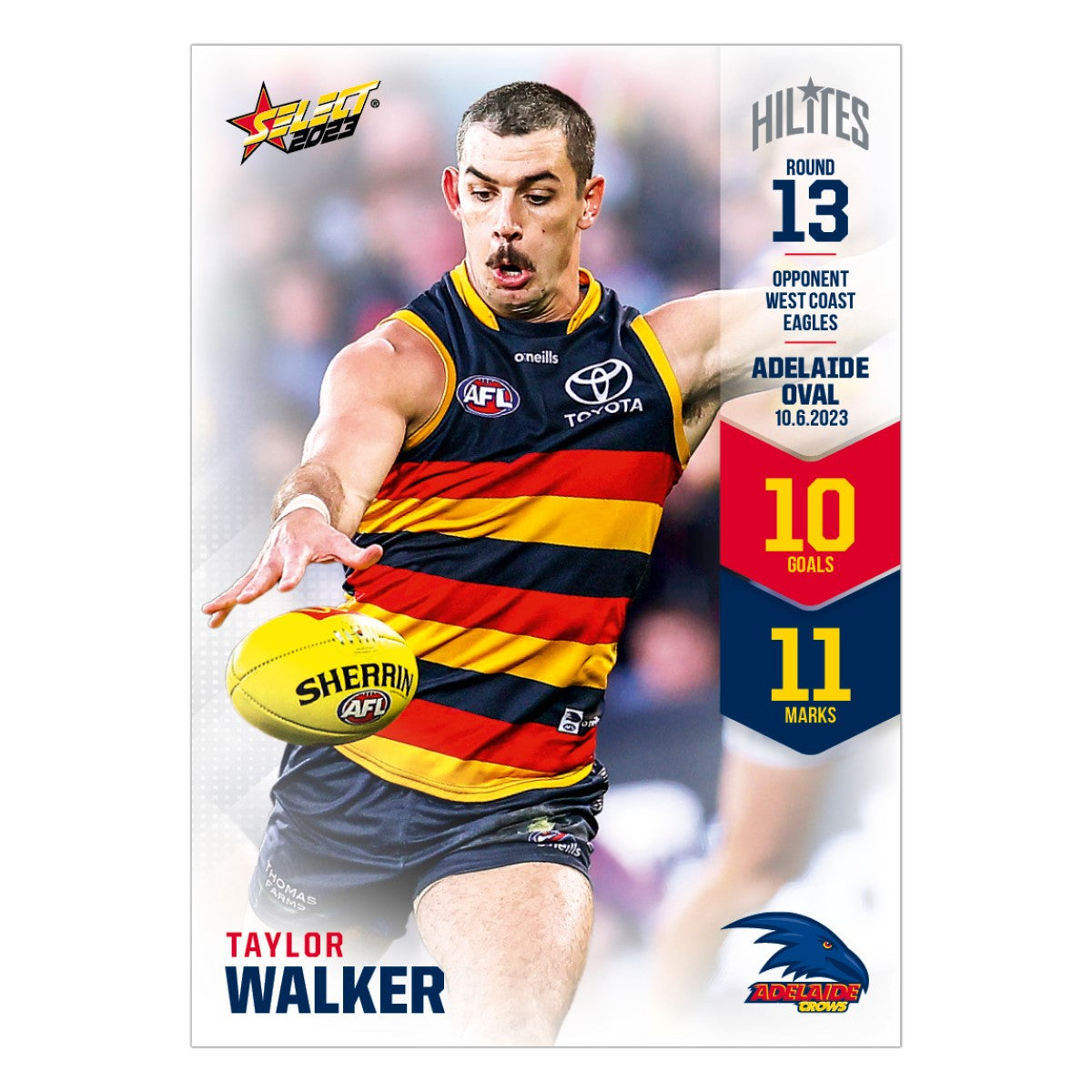 2023 AFL Round 13 Hilites - Taylor Walker - Adelaide